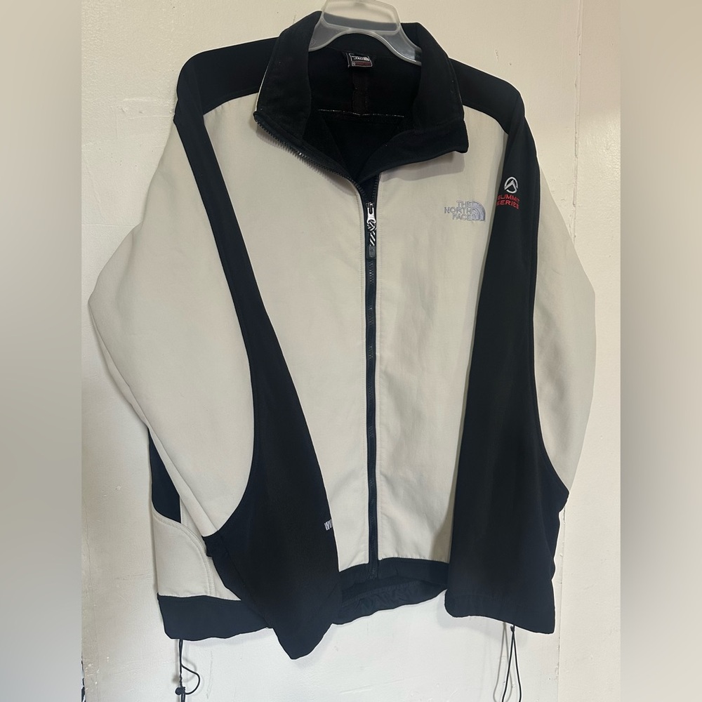 The North Face Men Black and White Jacket